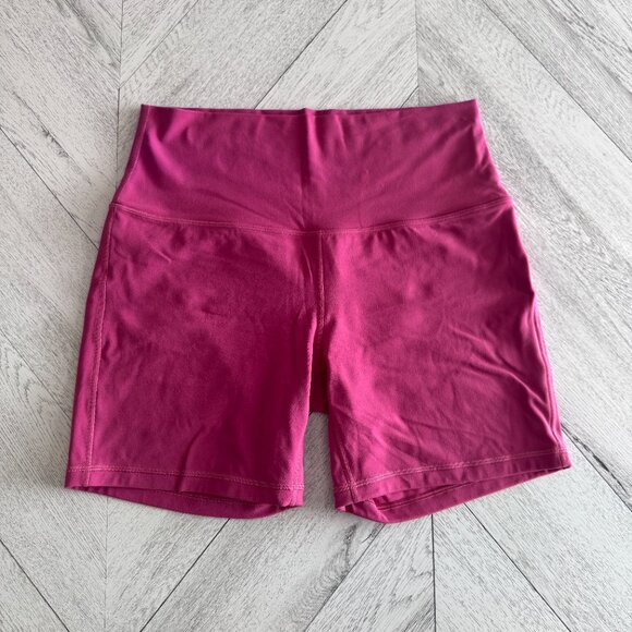 lululemon | High Rise Lined Align Shorts 6" in Pink Lychee - Size 10 - Picture 2 of 8